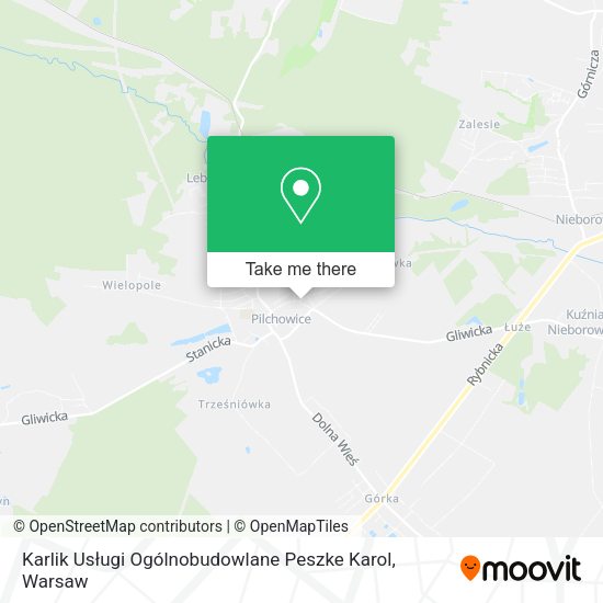 Karlik Usługi Ogólnobudowlane Peszke Karol map