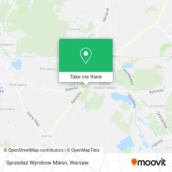 Карта Sprzedaz Wyrobow Miesn