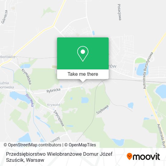 Przedsiębiorstwo Wielobranżowe Domur Józef Szuścik map