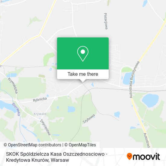 Карта SKOK Spóldzielcza Kasa Oszczednosciowo - Kredytowa Knurów