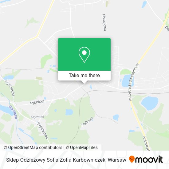 Sklep Odzieżowy Sofia Zofia Karbowniczek map