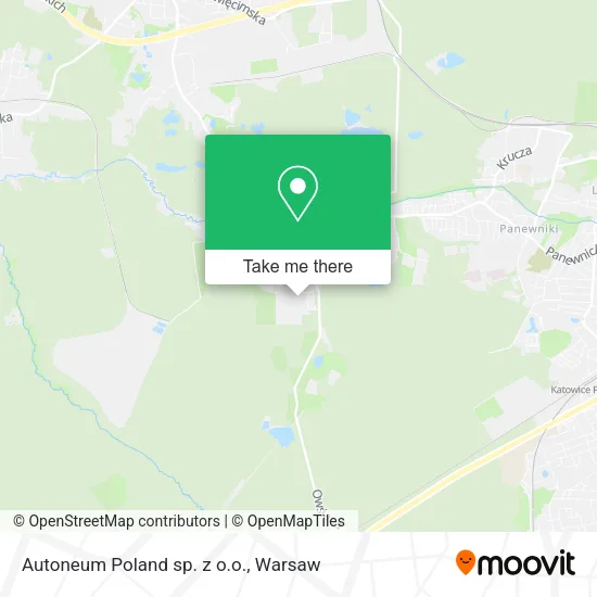 Карта Autoneum Poland sp. z o.o.