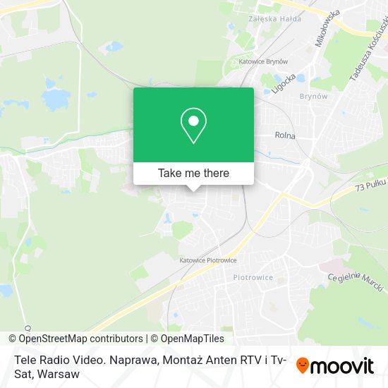 Tele Radio Video. Naprawa, Montaż Anten RTV i Tv-Sat map