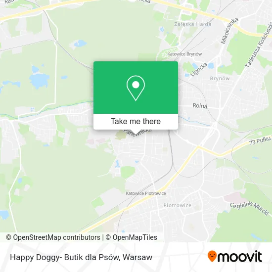 Карта Happy Doggy- Butik dla Psów