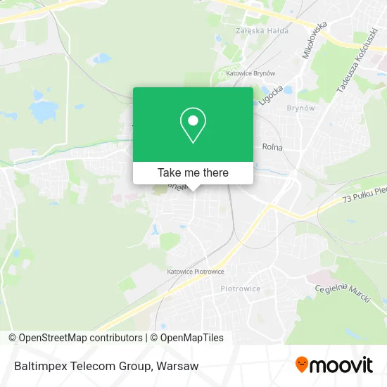 Карта Baltimpex Telecom Group