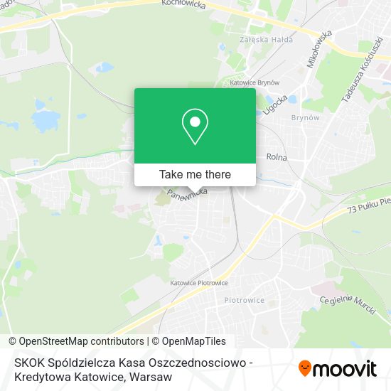 Карта SKOK Spóldzielcza Kasa Oszczednosciowo - Kredytowa Katowice