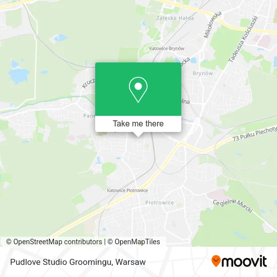 Карта Pudlove Studio Groomingu