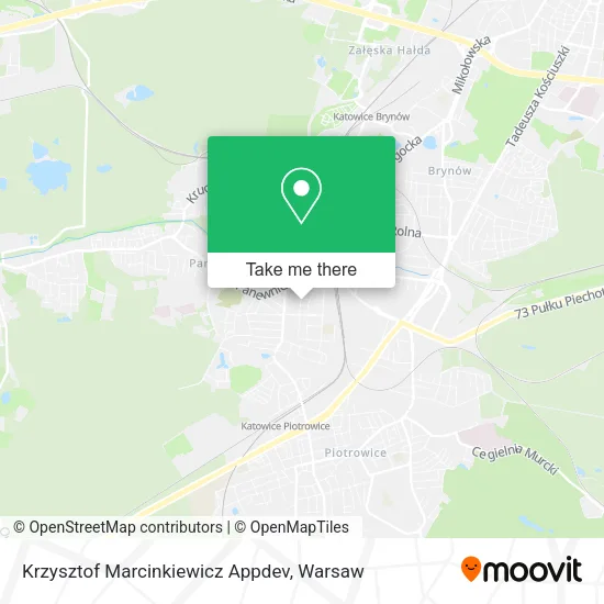 Карта Krzysztof Marcinkiewicz Appdev