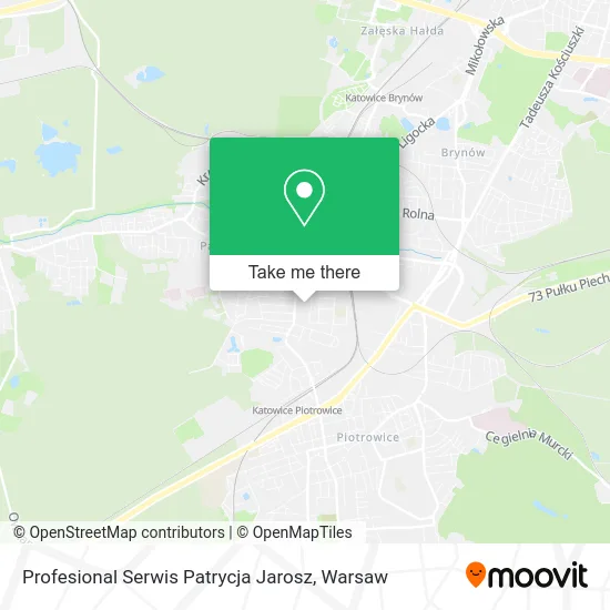 Карта Profesional Serwis Patrycja Jarosz