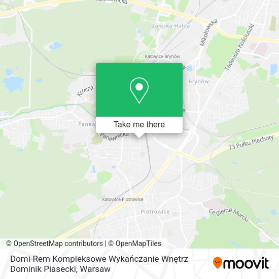 Domi-Rem Kompleksowe Wykańczanie Wnętrz Dominik Piasecki map