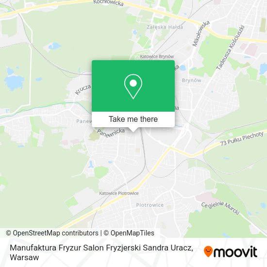 Manufaktura Fryzur Salon Fryzjerski Sandra Uracz map