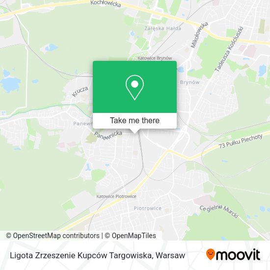 Ligota Zrzeszenie Kupców Targowiska map