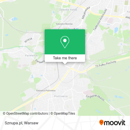Карта Sznupa.pl