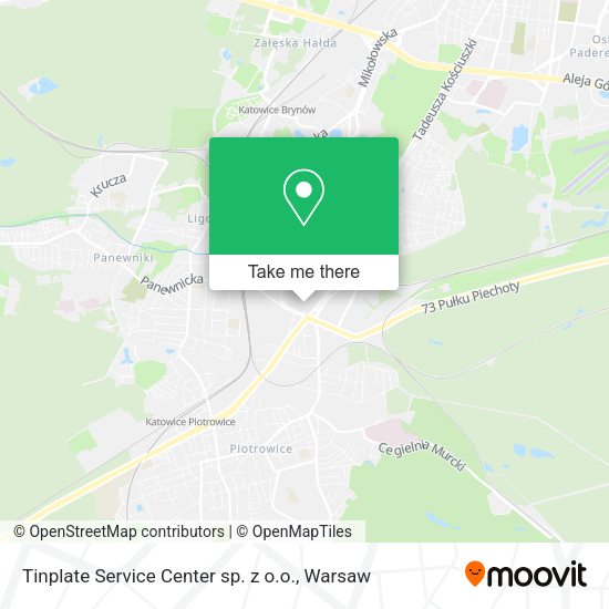 Tinplate Service Center sp. z o.o. map