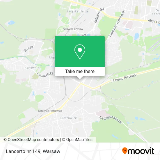 Карта Lancerto nr 149