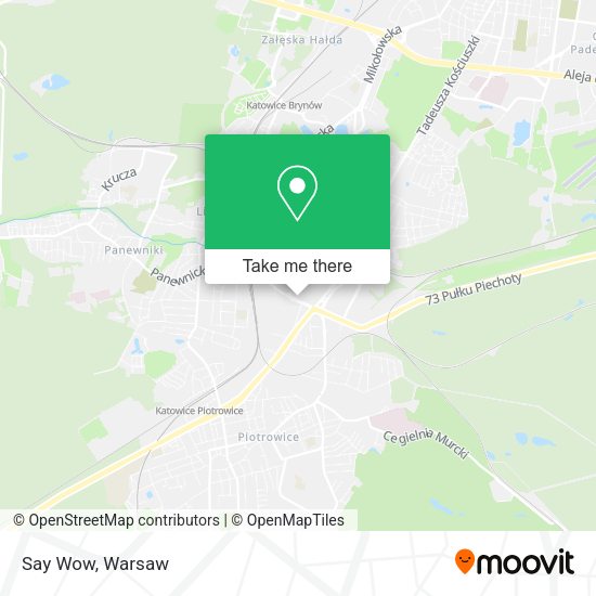 Say Wow map