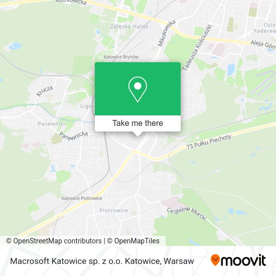 Macrosoft Katowice sp. z o.o. Katowice map