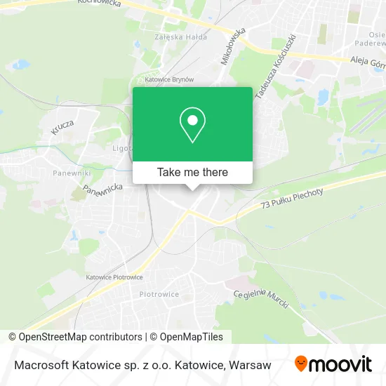 Карта Macrosoft Katowice sp. z o.o. Katowice