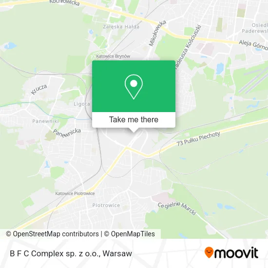 Карта B F C Complex sp. z o.o.