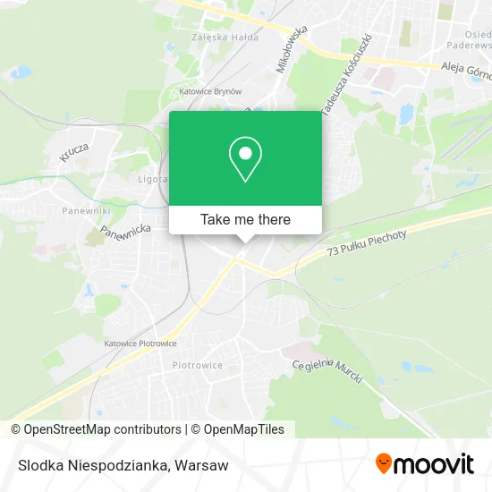 Карта Slodka Niespodzianka