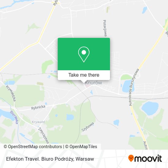 Efekton Travel. Biuro Podróży map