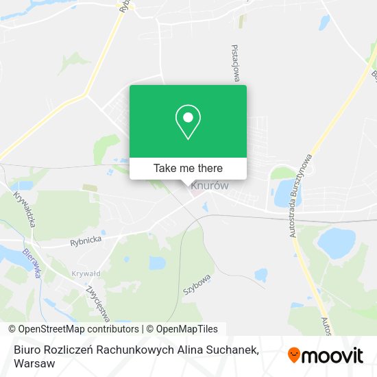 Biuro Rozliczeń Rachunkowych Alina Suchanek map