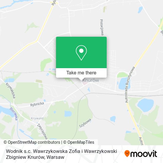 Wodnik s.c. Wawrzykowska Zofia i Wawrzykowski Zbigniew Knurów map