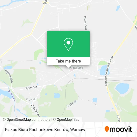 Карта Fiskus Biuro Rachunkowe Knurów
