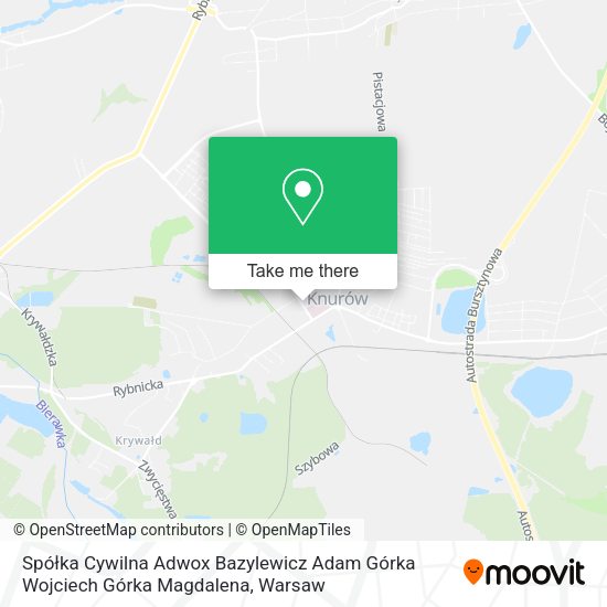 Spółka Cywilna Adwox Bazylewicz Adam Górka Wojciech Górka Magdalena map