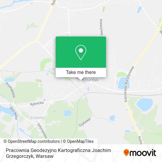 Pracownia Geodezyjno Kartograficzna Joachim Grzegorczyk map