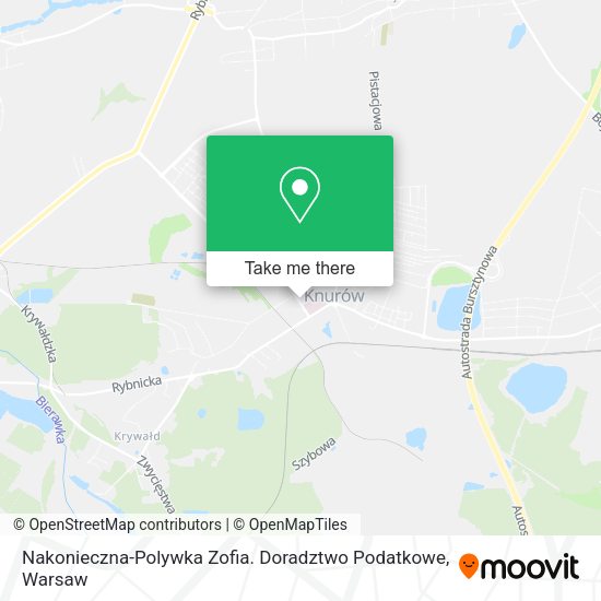 Nakonieczna-Polywka Zofia. Doradztwo Podatkowe map