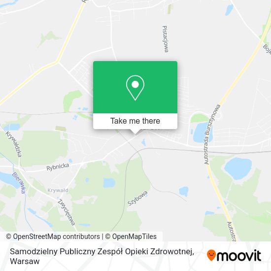 Samodzielny Publiczny Zespół Opieki Zdrowotnej map