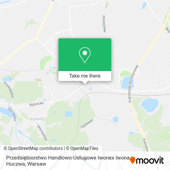 Przedsiębiorstwo Handlowo-Usługowe Iwonex Iwona Huczwa map