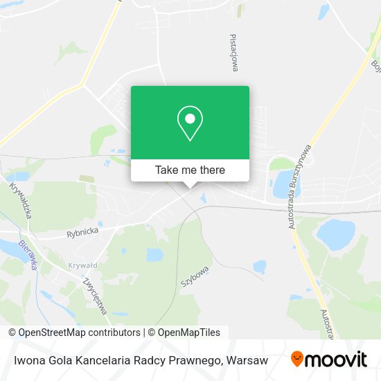 Iwona Gola Kancelaria Radcy Prawnego map