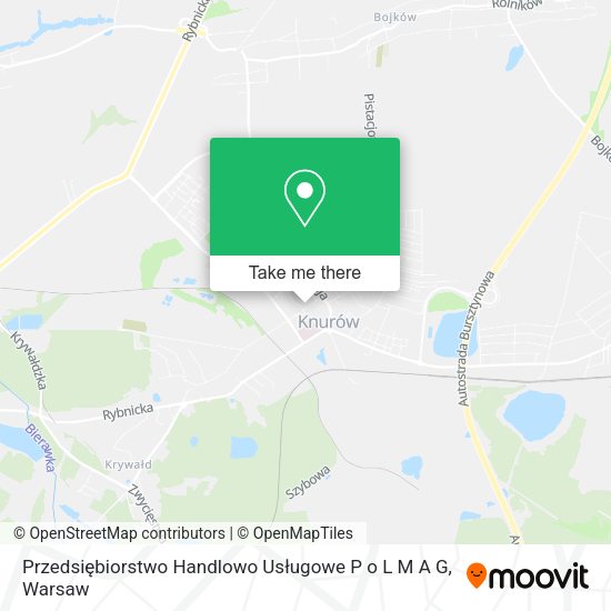 Przedsiębiorstwo Handlowo Usługowe P o L M A G map