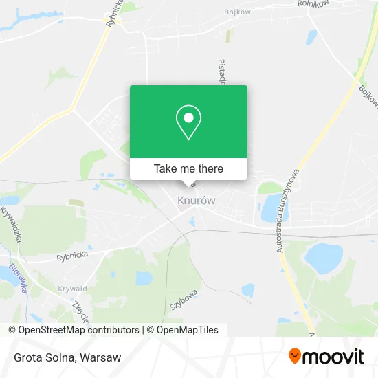 Карта Grota Solna