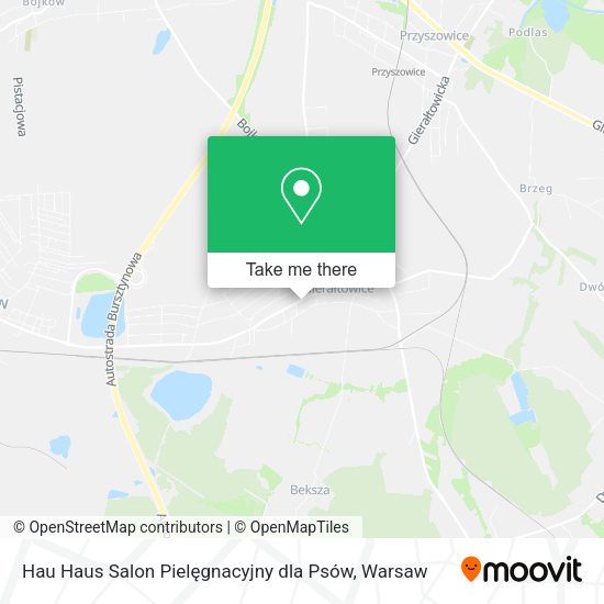 Hau Haus Salon Pielęgnacyjny dla Psów map