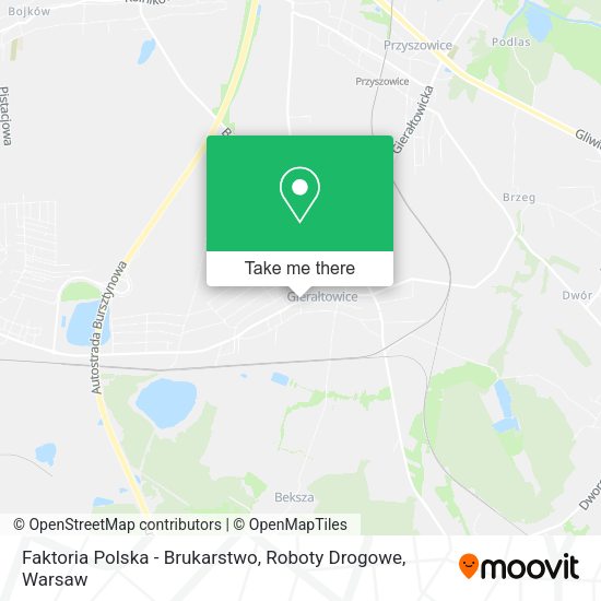 Faktoria Polska - Brukarstwo, Roboty Drogowe map