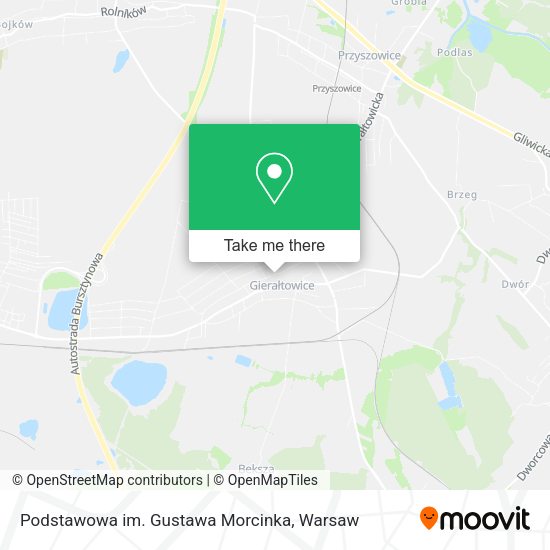 Podstawowa im. Gustawa Morcinka map