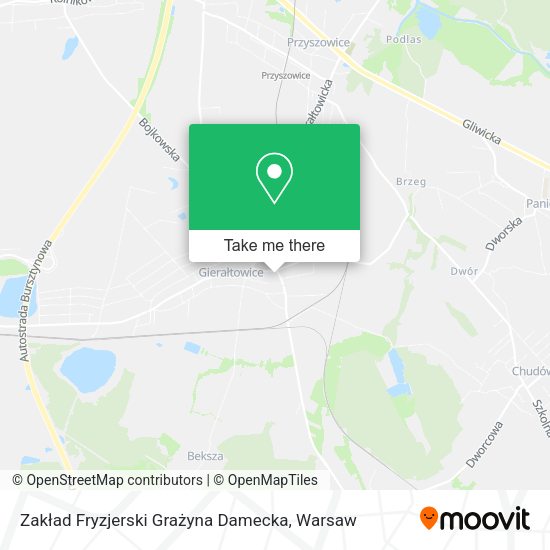 Zakład Fryzjerski Grażyna Damecka map