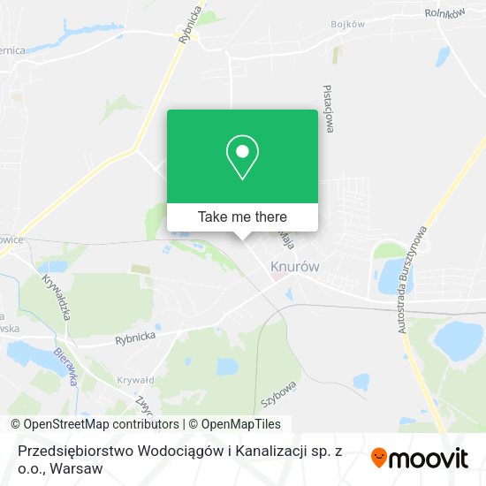 Przedsiębiorstwo Wodociągów i Kanalizacji sp. z o.o. map