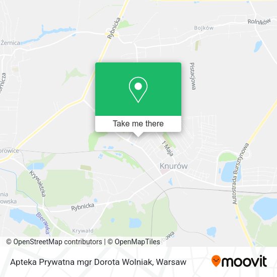 Apteka Prywatna mgr Dorota Wolniak map