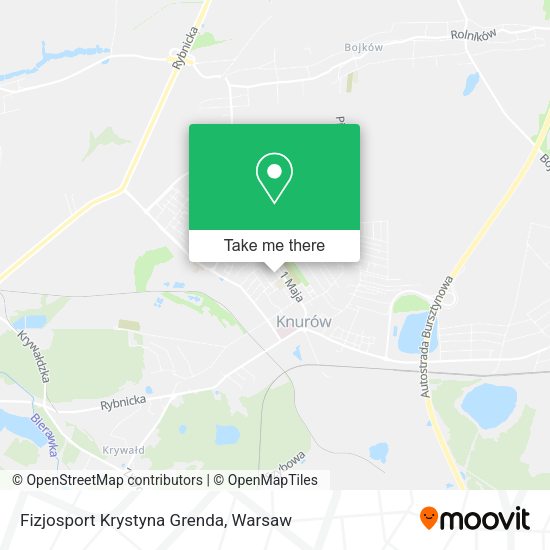 Fizjosport Krystyna Grenda map