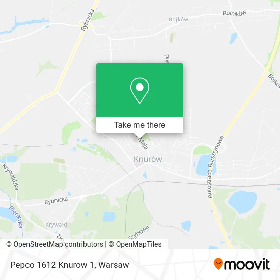 Карта Pepco 1612 Knurow 1