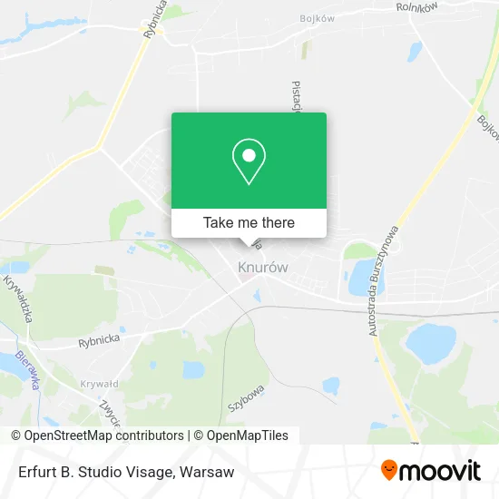 Карта Erfurt B. Studio Visage