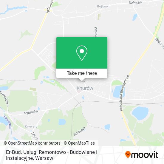 Er-Bud. Usługi Remontowo - Budowlane i Instalacyjne map