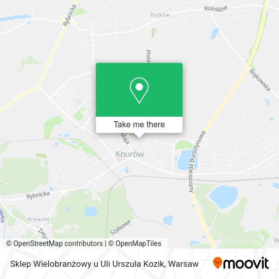 Sklep Wielobranżowy u Uli Urszula Kozik map