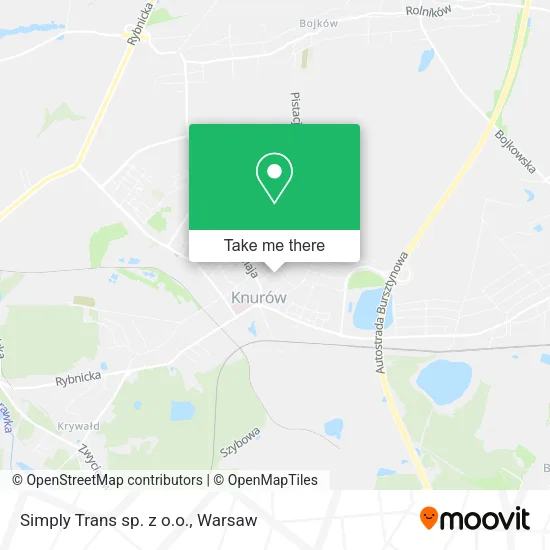 Карта Simply Trans sp. z o.o.
