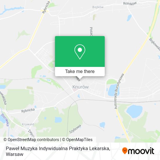 Paweł Muzyka Indywidualna Praktyka Lekarska map