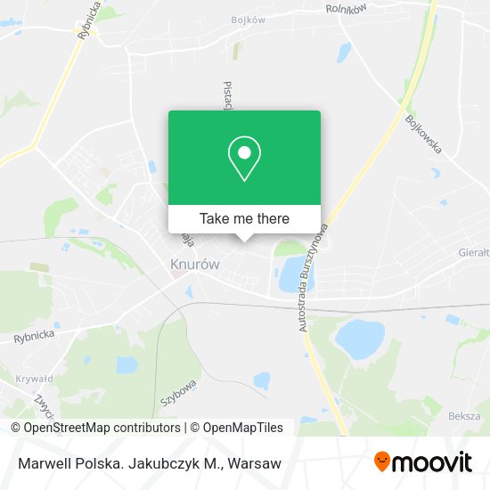 Marwell Polska. Jakubczyk M. map